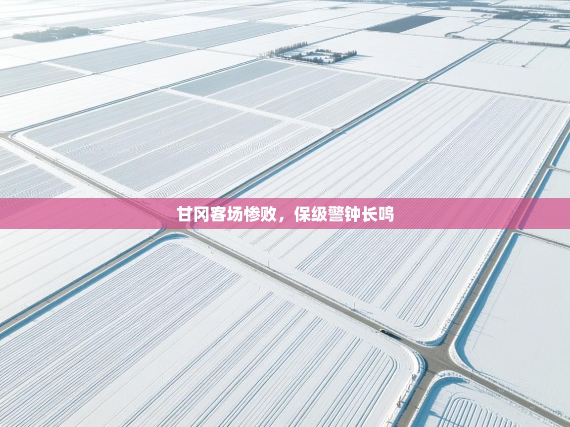 甘冈客场惨败,保级警钟长鸣 第1张